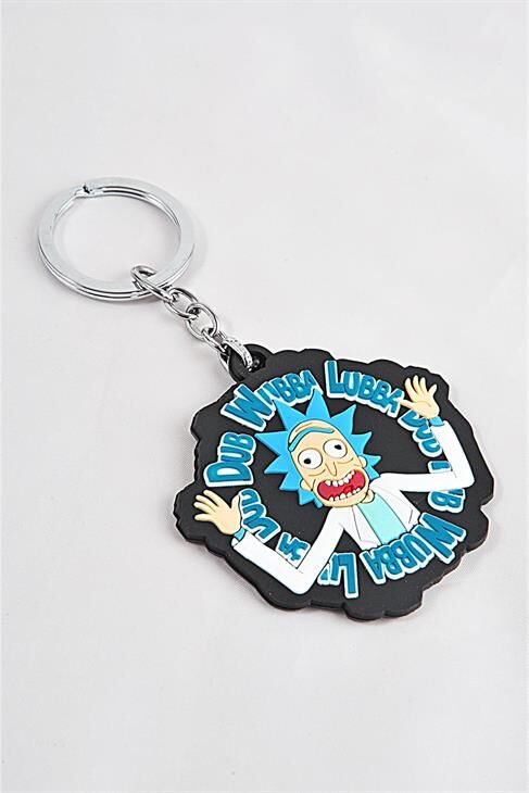 Rick & Morty Tasarımlı Anahtarlık Aksesuar