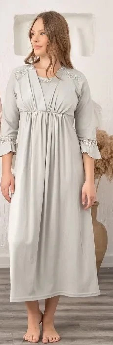 Bone 5904 Kadın Lohusa Melissa Spor Gecelik