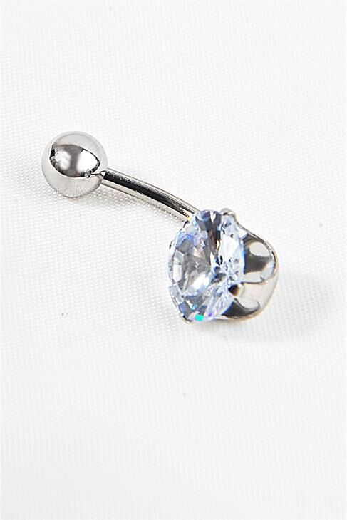Zirkon Taşlı Cerrahi Çelik Piercing, Küpe, Kulak, Dudak, Kıkırdak,