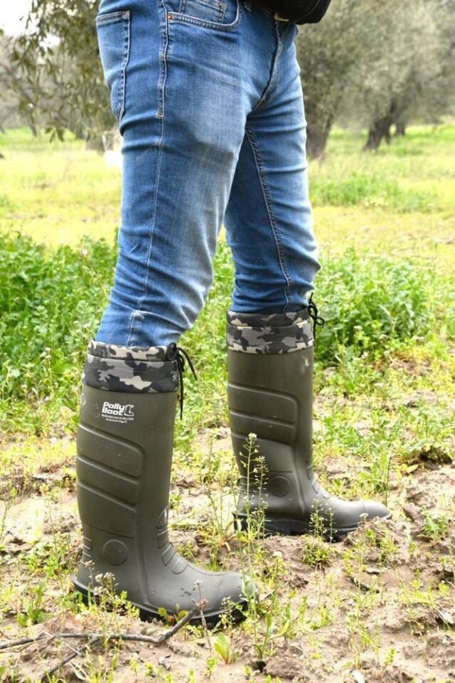 Pollyboot Vega 36 Numara Boğazlı Poliüratan Çizme