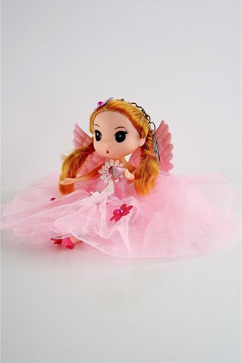 Bebek Tasarımlı Elbiseli Çocuk Genç Anahtarlık