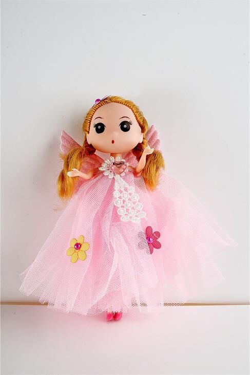 Bebek Tasarımlı Elbiseli Çocuk Genç Anahtarlık