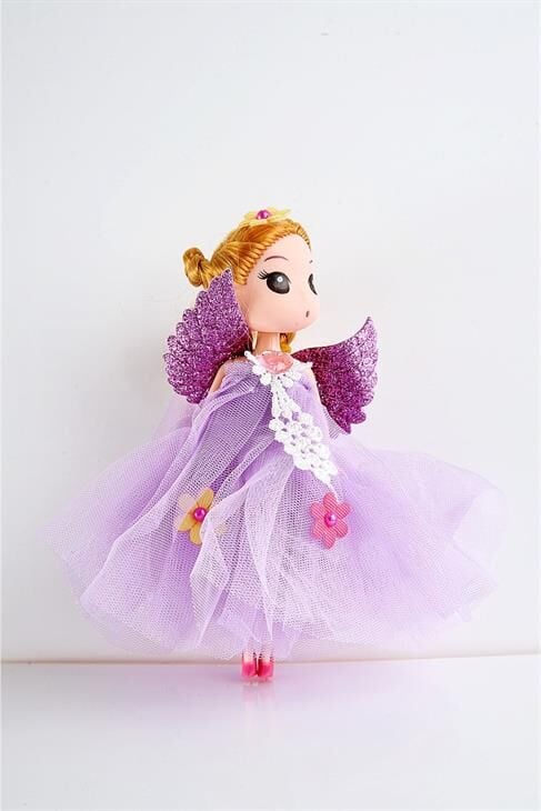 Bebek Tasarımlı Elbiseli Çocuk Genç Anahtarlık