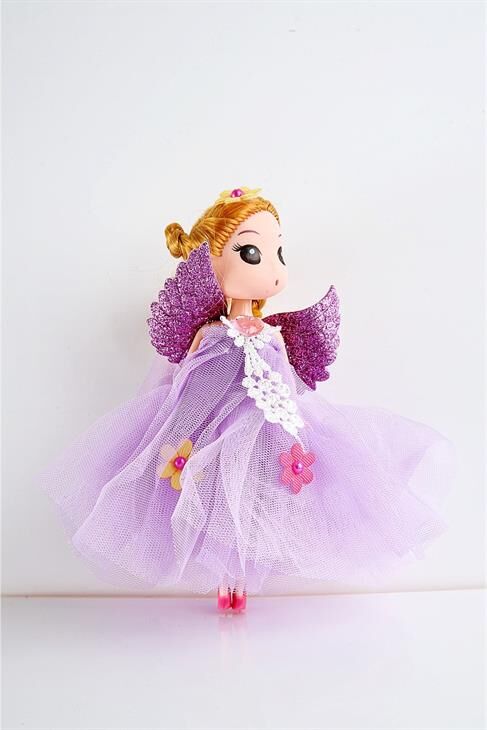 Bebek Tasarımlı Elbiseli Çocuk Genç Anahtarlık