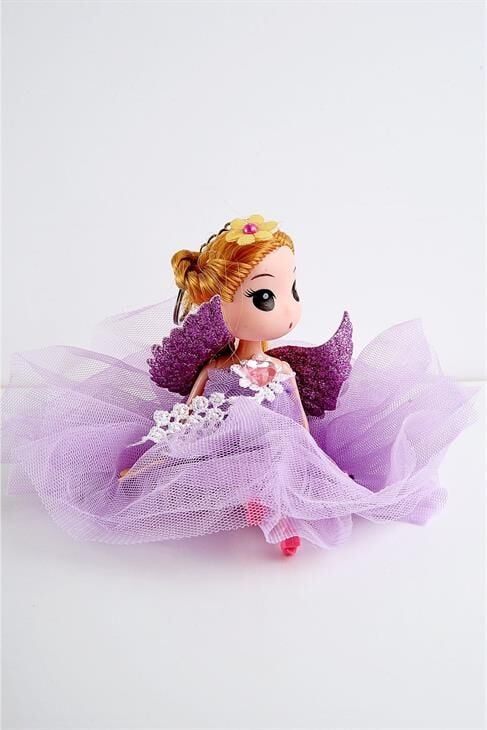 Bebek Tasarımlı Elbiseli Çocuk Genç Anahtarlık