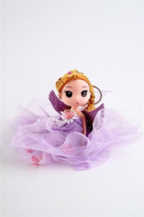 Bebek Tasarımlı Elbiseli Çocuk Genç Anahtarlık