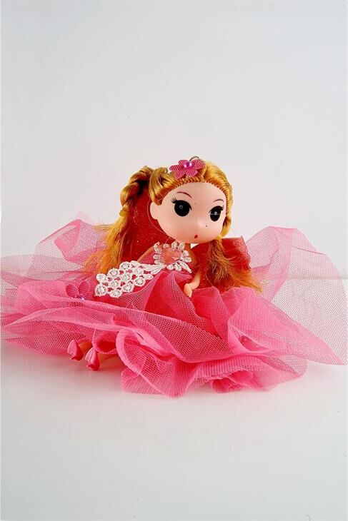 Bebek Tasarımlı Elbiseli Çocuk Genç Anahtarlık