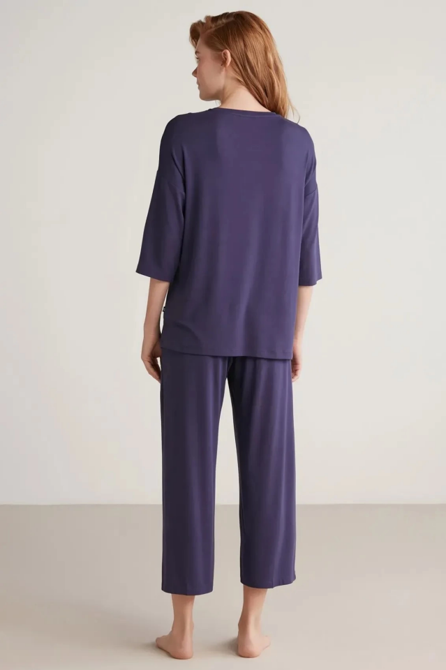 Nautıca W602 Kadın Yarım Kollu Pijama Takımı