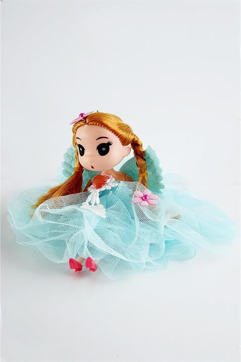 Bebek Tasarımlı Elbiseli Çocuk Genç Anahtarlık