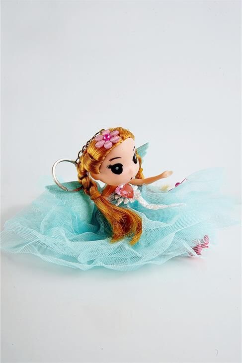 Bebek Tasarımlı Elbiseli Çocuk Genç Anahtarlık