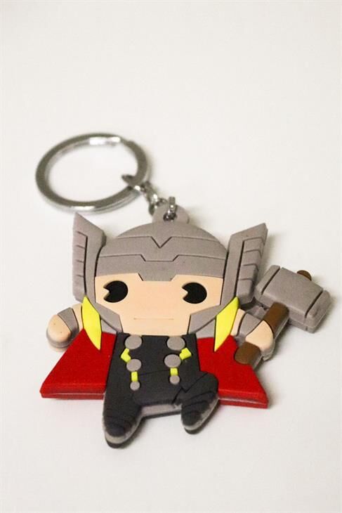 Marvel Thor Tasarımlı Anahtarlık Aksesuar