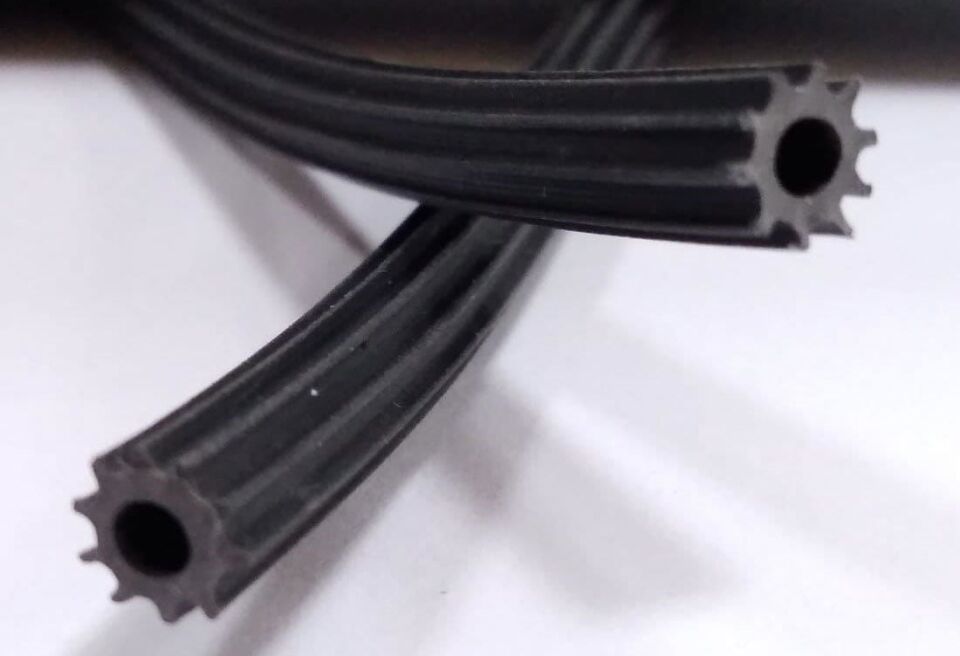 Sineklik Fitili 4,5 Mm Siyah 10 Metre