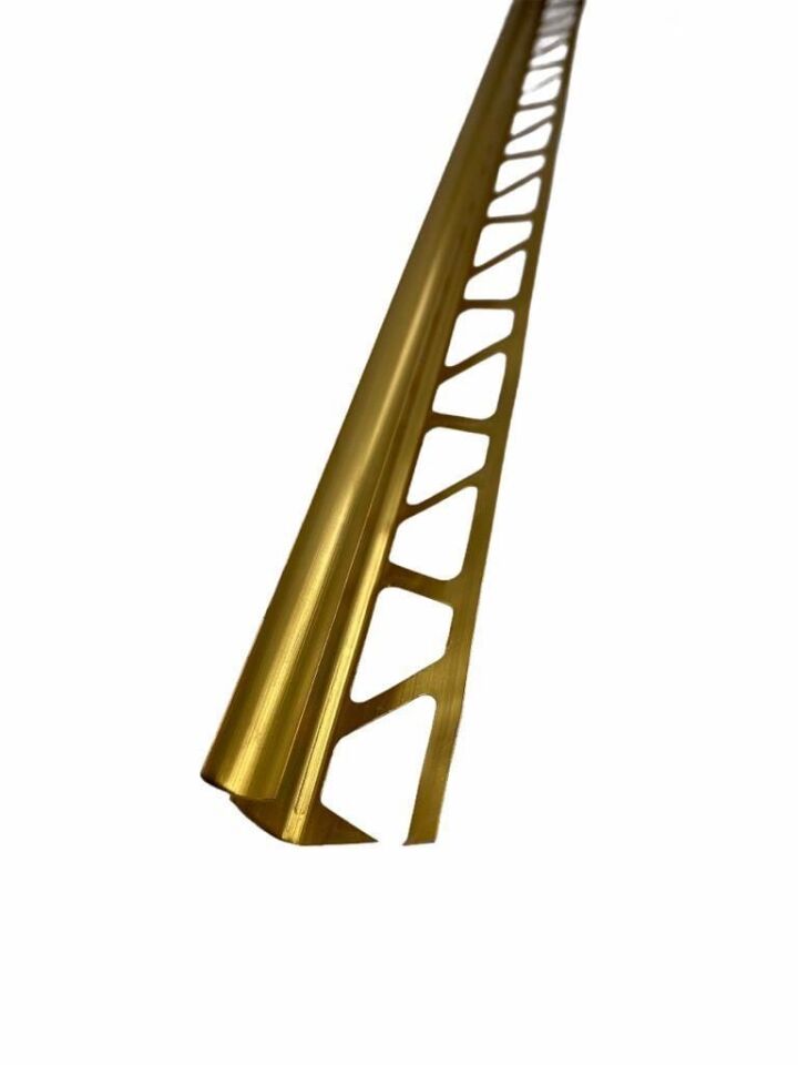 Sarı 12 Mm Seramik İç Köşe Profili 2,70 Metre 10 Adet