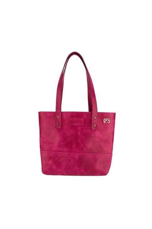 Isminize Özel Deri Tote Bag