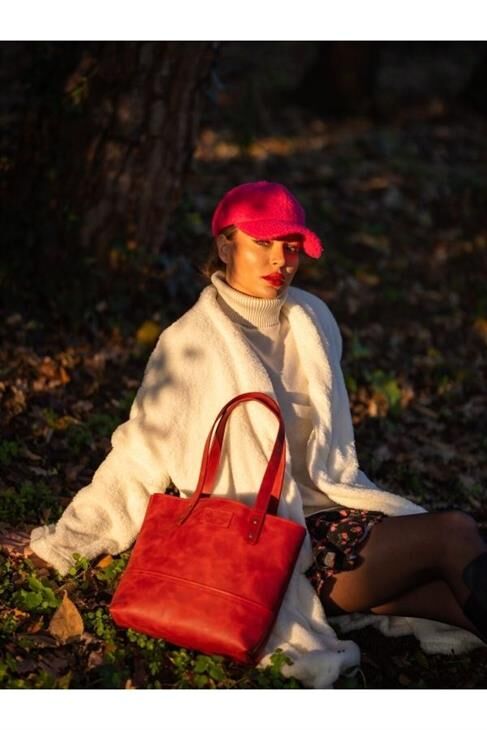 Isminize Özel Deri Tote Bag