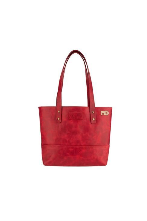 Isminize Özel Deri Tote Bag