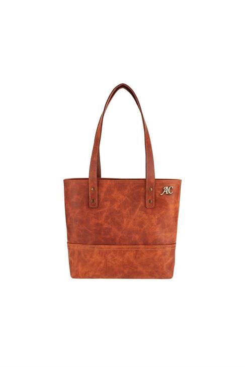 Isminize Özel Deri Tote Bag