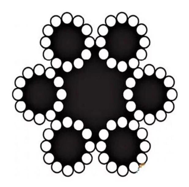 Ennalbur Çelik Halat 6 Mm 10 Metre (6X12+7 K.öz)