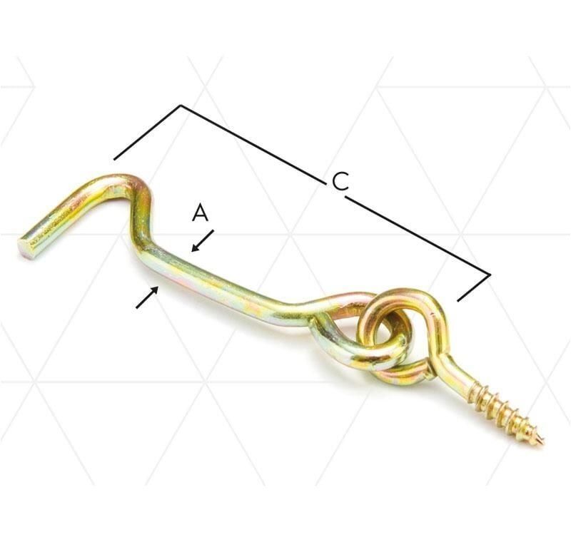 Ennalbur Çengelli Askı 100 No ( 5 Adet )