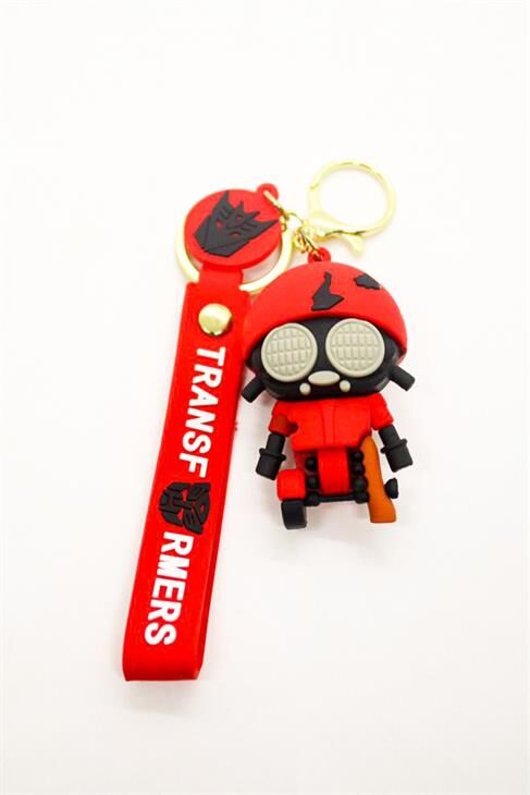Transformers Karakterleri Tasarımlı Klipsli Anahtarlık