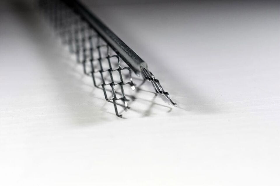 Baklavalı Kaba Sıva Köşe Profili 25 Adet 270 Cm