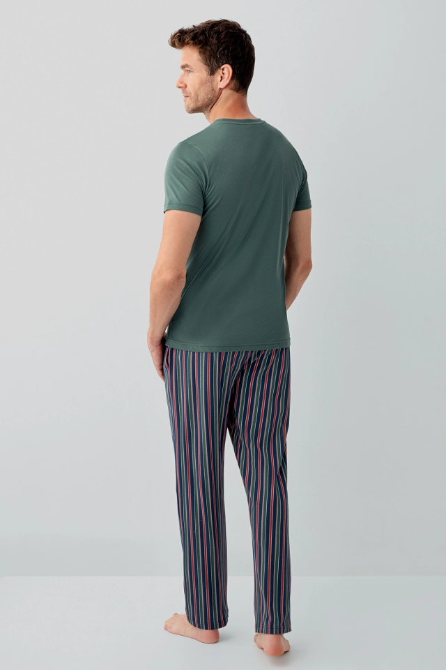 Arnetta 3680-S Erkek Kısa Kol Pijama Takımı