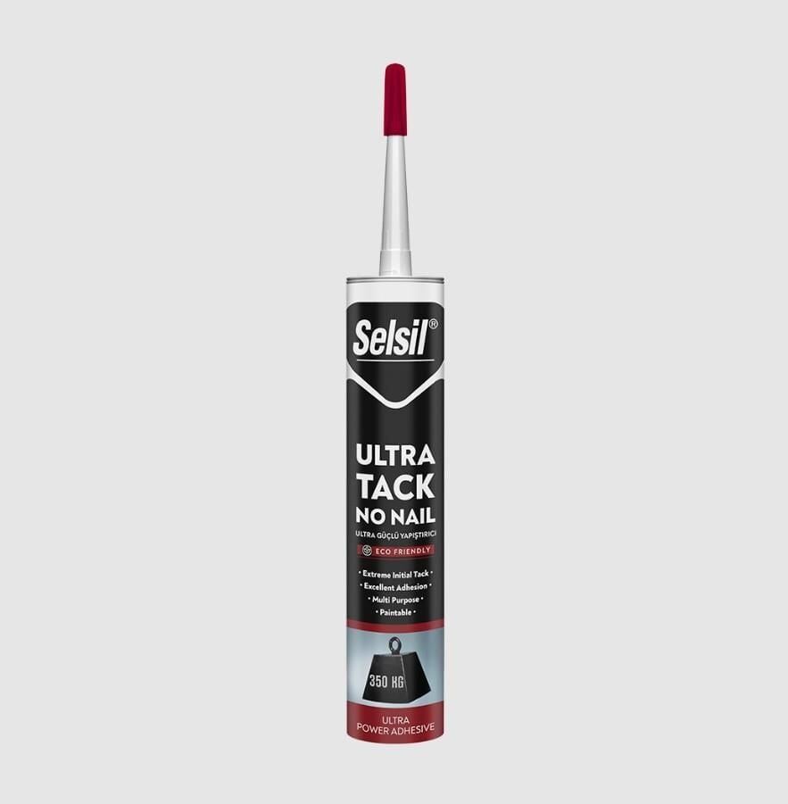 Selsil Hibrit Ultra Tack Yapıştırıcı 290 Ml Beyaz