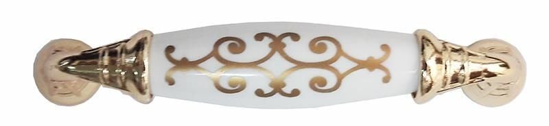 Klasik Silindir Kulp Altın 96 Mm