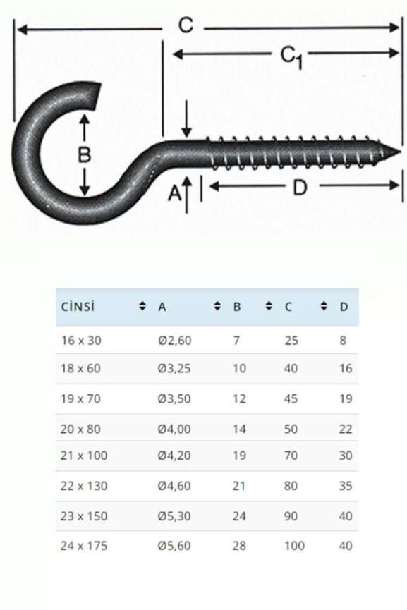 Ennalbur Ba2080 20X80 Açık Piton 10 Adet