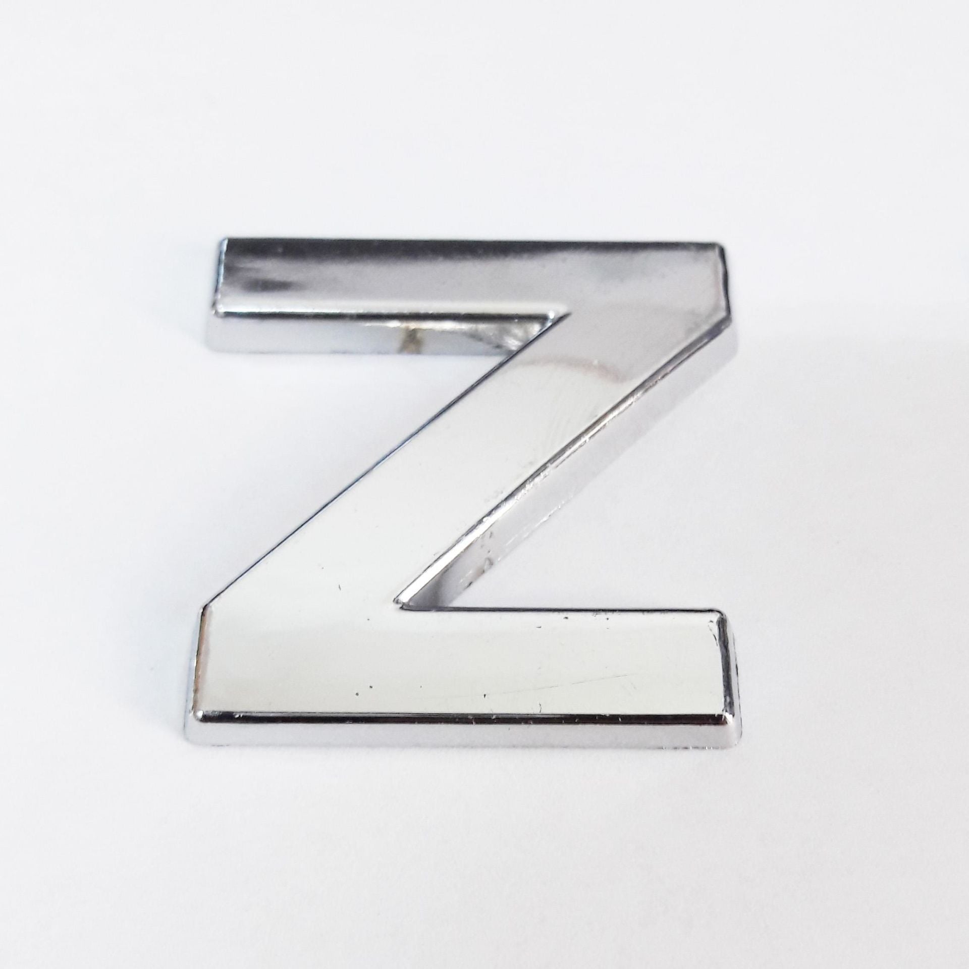 Cemax Z Harfi  3,75 Cm Krom Yapışkanlı