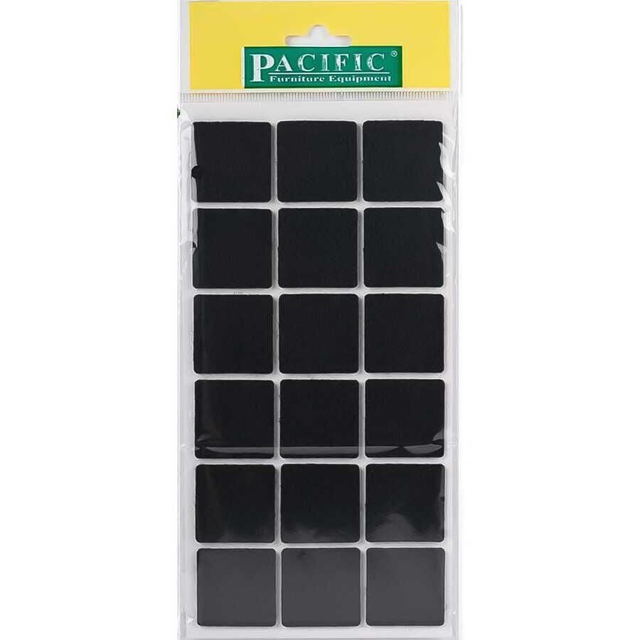 Pacific 6035 Bl Yapışkanlı Keçe  35 Mm X 35 Mm Siyah