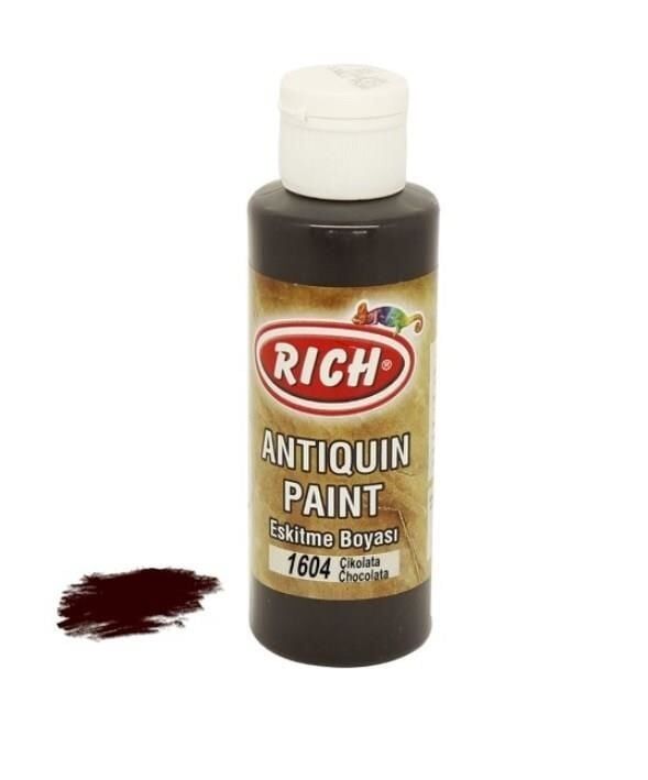 Rich 1604 Çikolata 120 Ml Eskitme Ahşap Boyası