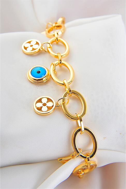 Van Cleef Model Yüksek Kaliteli Zincirli Bileklik