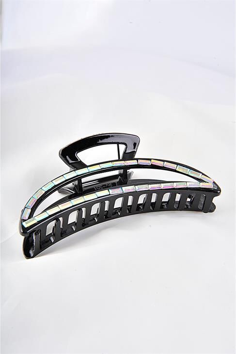 Büyük Boy Taşlı Renkli Mandal Toka