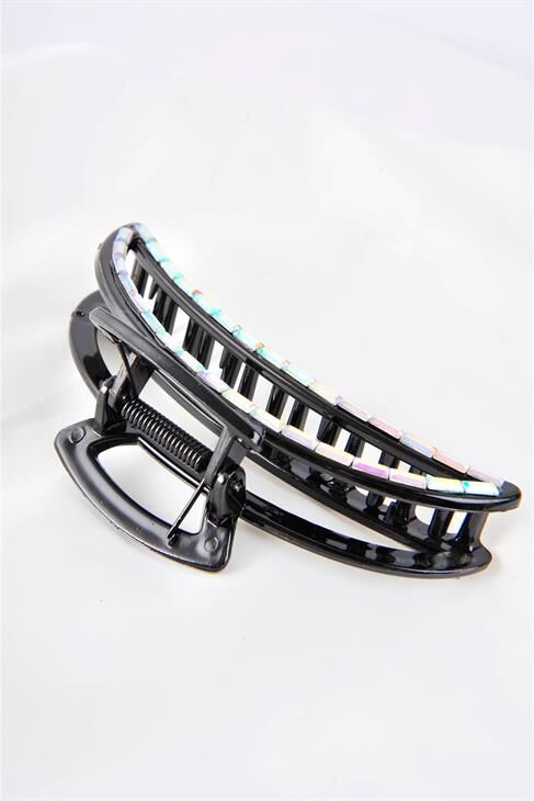 Büyük Boy Taşlı Renkli Mandal Toka