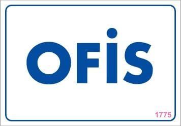 Ofis Uyarı Levhası 17,5X25 Kod:1775