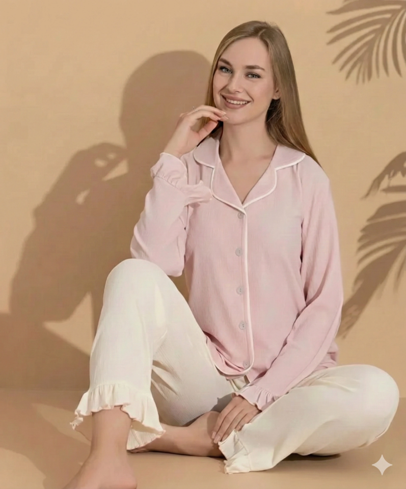 Boyraz 6004 Bürümcük Kumaş Pinterest Pijama Takımı