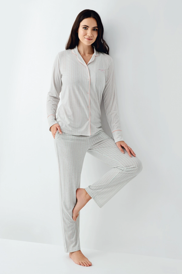 Pierre Cardin 9051-S Gömlek Pijama Takımı