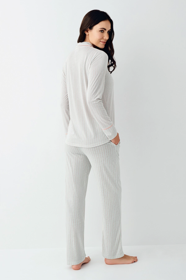 Pierre Cardin 9051-S Gömlek Pijama Takımı