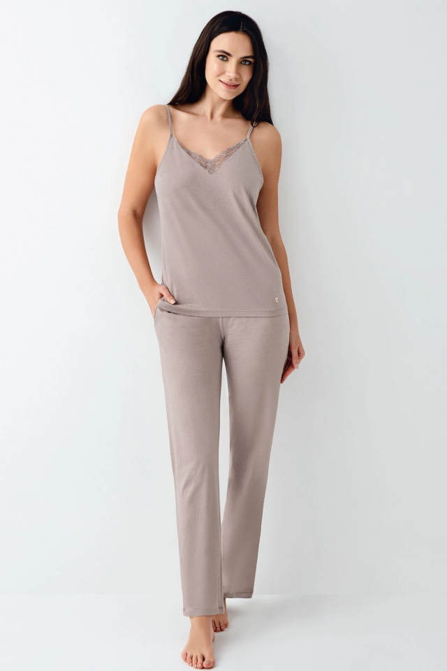 Pierre Cardin 9099-S 3'lü Pijama Takımı