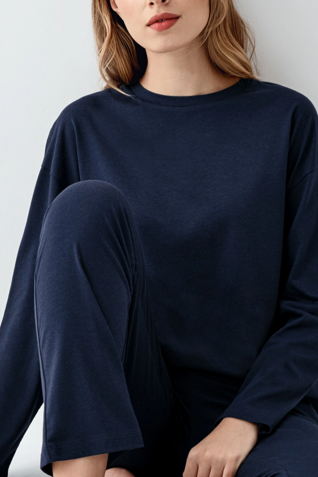 Arnetta 3407-S Kadın Uzun Kol Pijama Takım