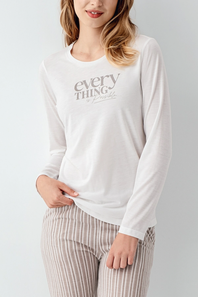 Arnetta 3424-S Kadın Uzun Kol Pijama Takım