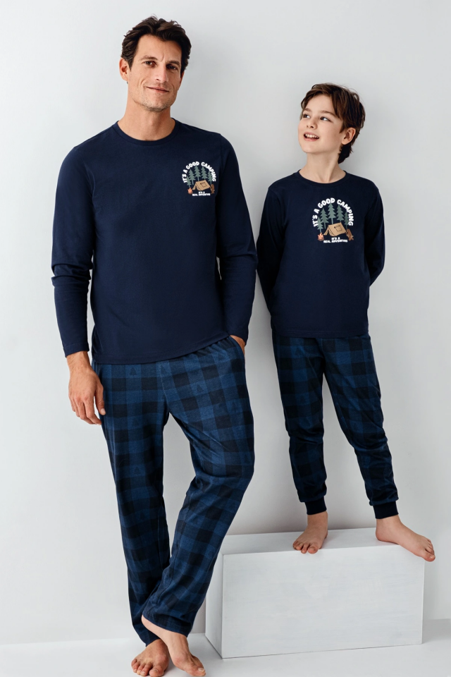 Arnetta 3500-2 Erkek Çocuk Uzun Kol Pijama Takım