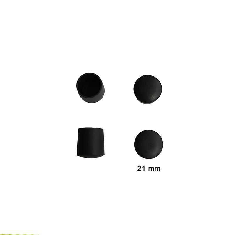 Yuvarlak Profil Dış Tapa 21 Mm 4 Adet