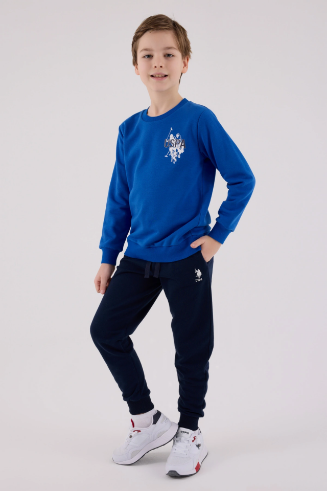 U.S. Polo Assn Kids 2204-G Erkek Çocuk Eşofman Takımı