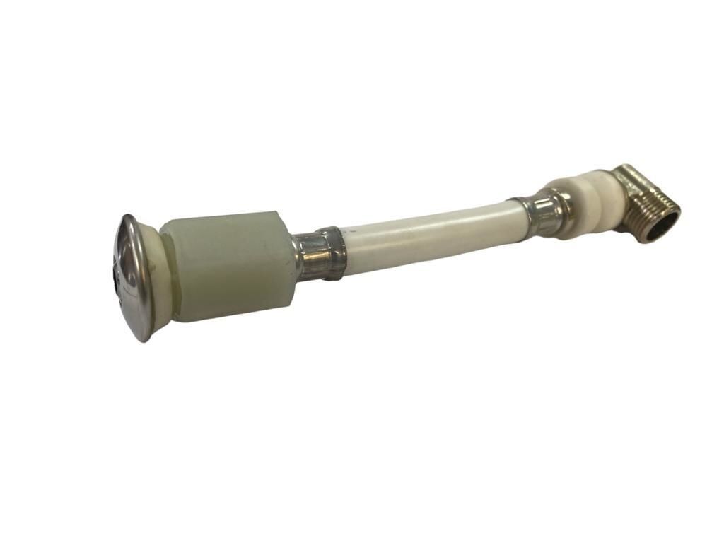 Asma Klozet İçin Dirsekli Taharet Hortumu 9 Cm Düz Uç