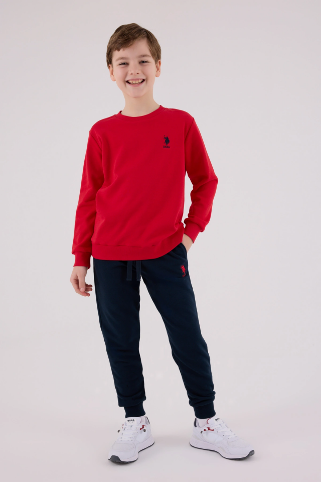 U.S. Polo Assn Kids 2208-G Erkek Çocuk Eşofman Takımı