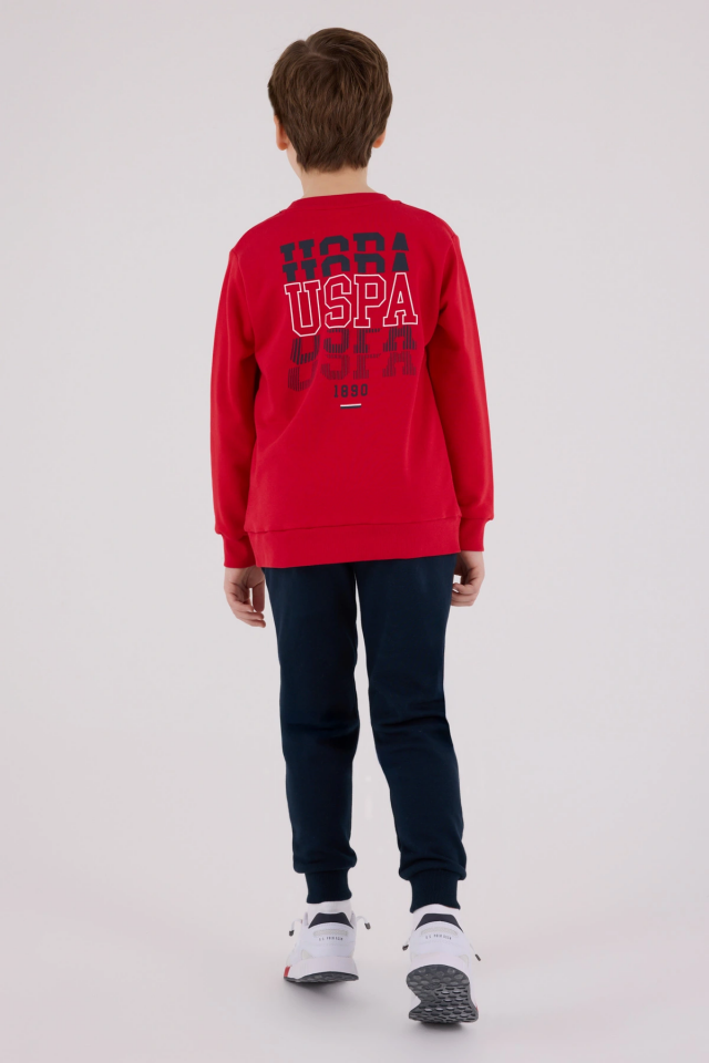 U.S. Polo Assn Kids 2208-G Erkek Çocuk Eşofman Takımı