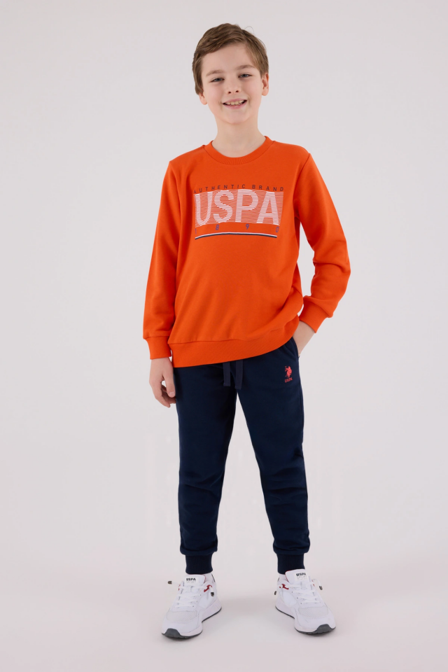U.S. Polo Assn Kids 2209-G Erkek Çocuk Eşofman Takımı