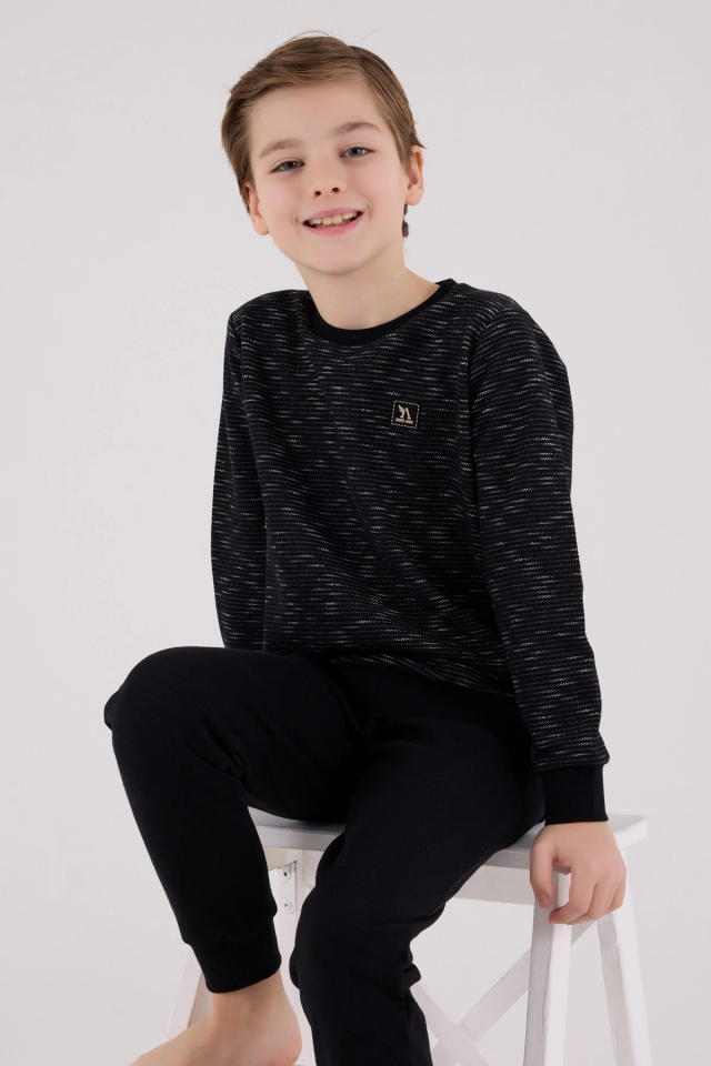 Arnetta 3504-2 Erkek Çocuk Uzun Kol Pijama Takım